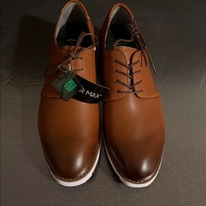 Beaufort Brown and White Dress Oxfords